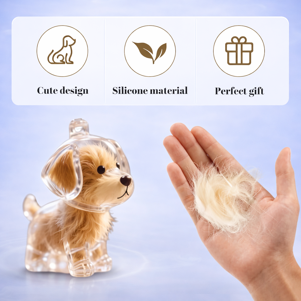 Bluemooncart™ Pet Fur Keychain
