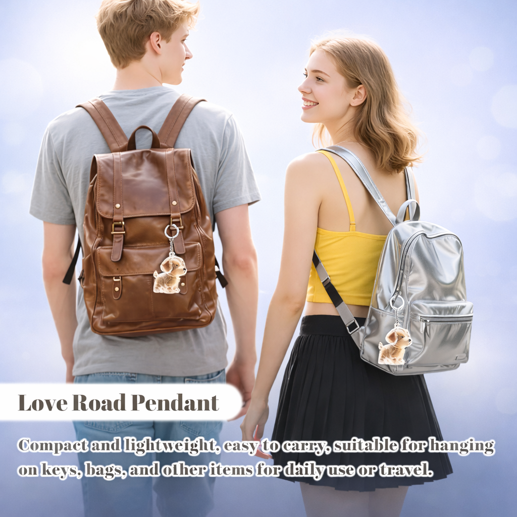 Bluemooncart™ pet Fur Keychain