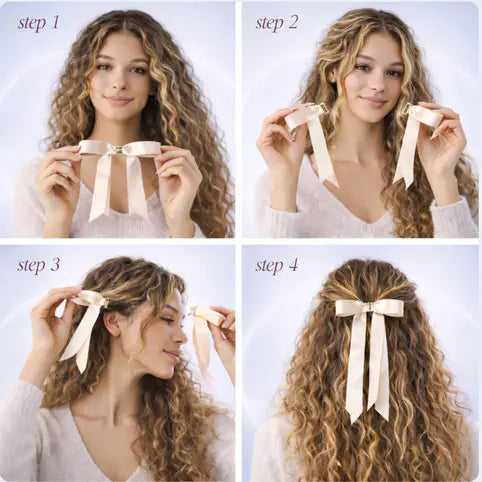 Bluemooncart™ Magnetic Bow Hair Clip