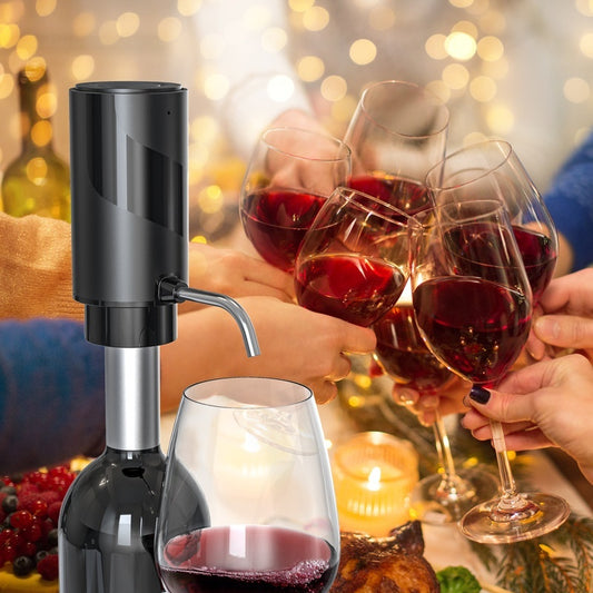 Bluemooncart™ Electric Wine Aerator And Decanter Pump Dispenser Gadget