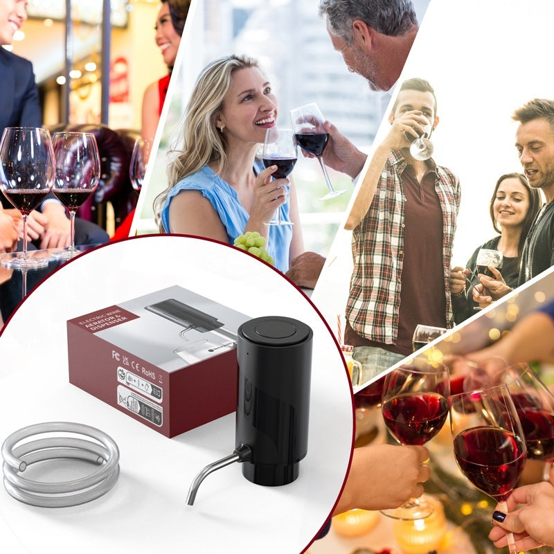 Bluemooncart™ Electric Wine Aerator And Decanter Pump Dispenser Gadget