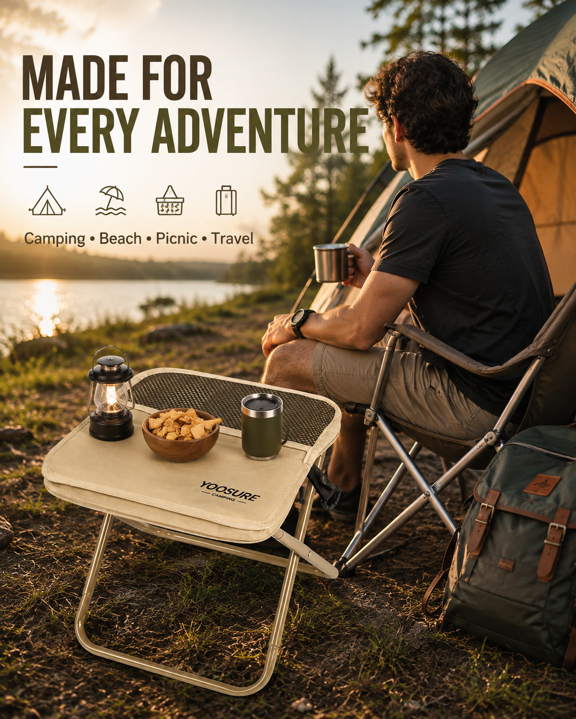 Bluemoon™ Fold & Go Outdoor Table
