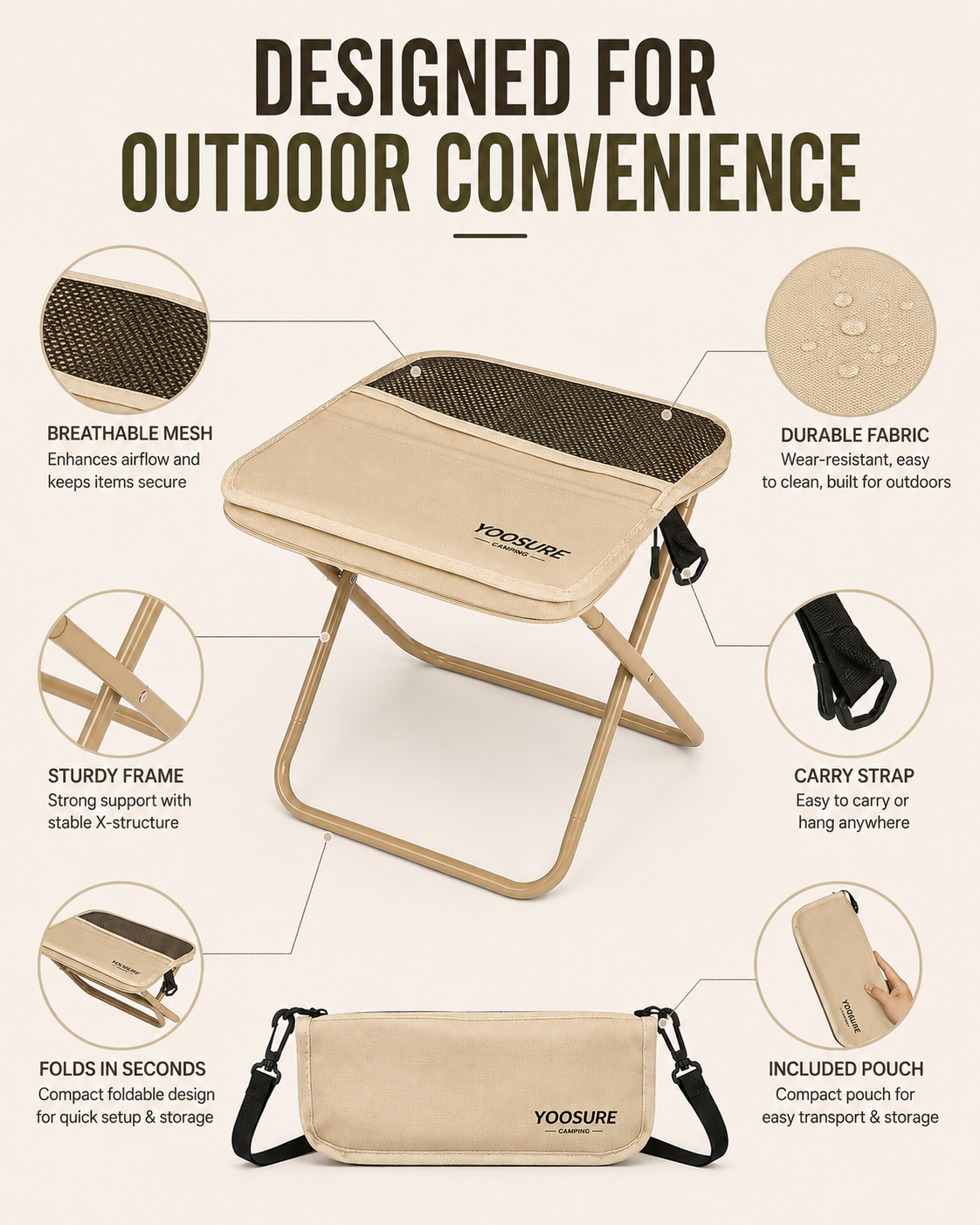 Bluemoon™ Fold & Go Outdoor Table