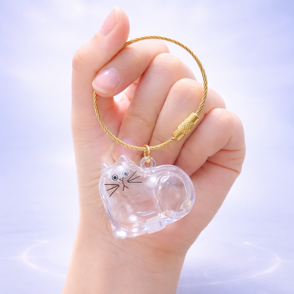 Bluemooncart™ pet Fur Keychain